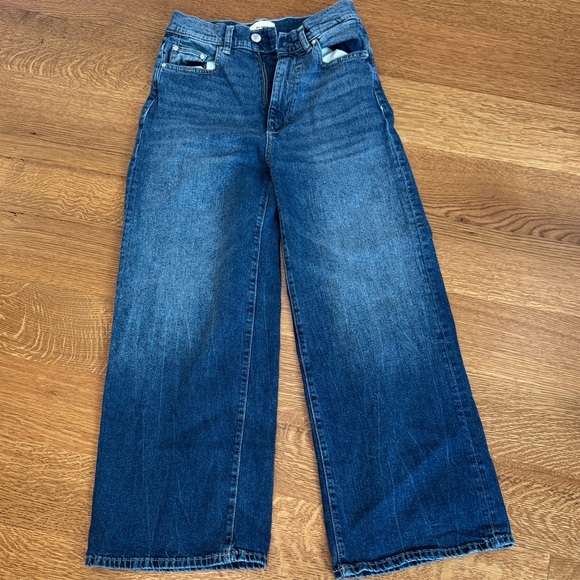 DL1961 Dark Blue Flare Women's Jeans - Picture 1 of 4